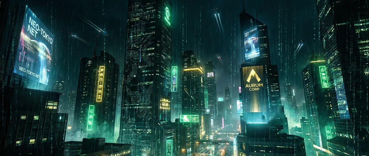 ag棋牌 赛博朋克不夜城全景 - 电路板娱乐城